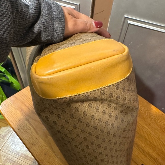 Gucci Brown and Tan Tote Bag - Picture 4 of 14